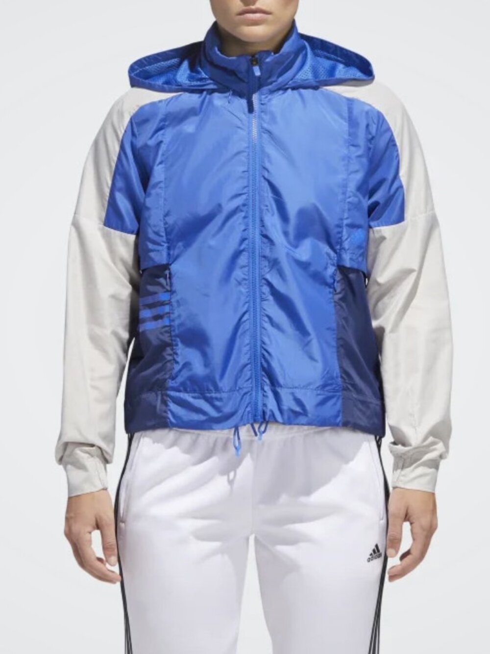 adidas Womens Id Colorblocked Windbreaker Jacket